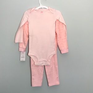 NWT 18 Months Carters 3 piece sweatshirt set